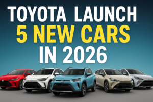 टोयोटा 2026 में लॉन्च करेगी 5 धमाकेदार नई कारें – भारतीय बाजार में मचेगा तहलका!