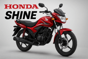 New Honda shine Bike.