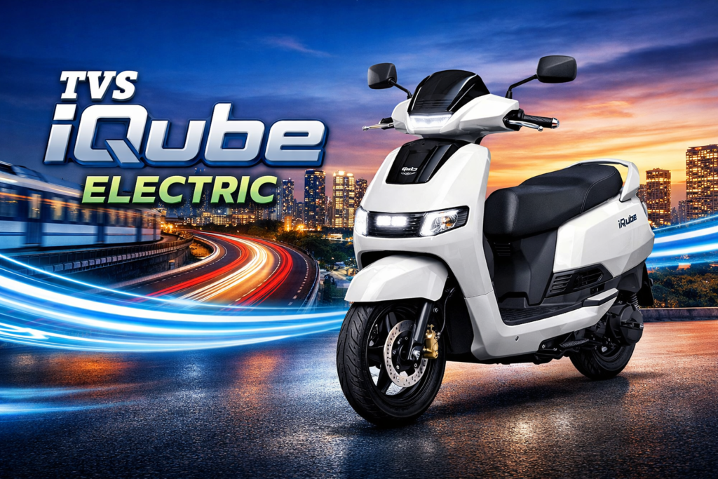 TVS iQube Electric: A New Era of Smart City Commuting