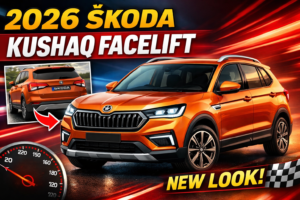 2026 Skoda Kushaq Facelift: New Features, 8-Speed AT, and Segment-First Luxury