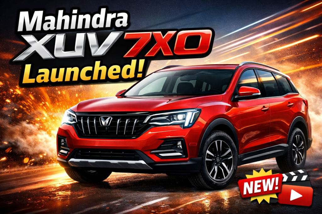 Mahindra XUV 7XO Launched: The Ultimate King of SUVs is Here!