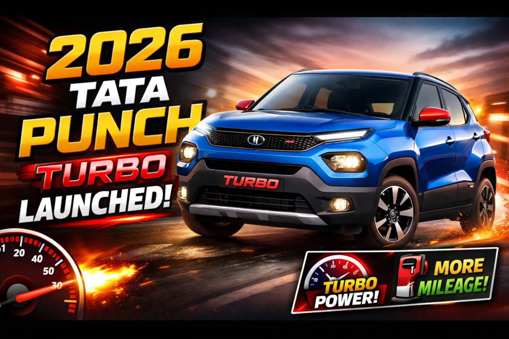 2026 Tata Punch Turbo Launched: Price, Specs, and New Features Explained