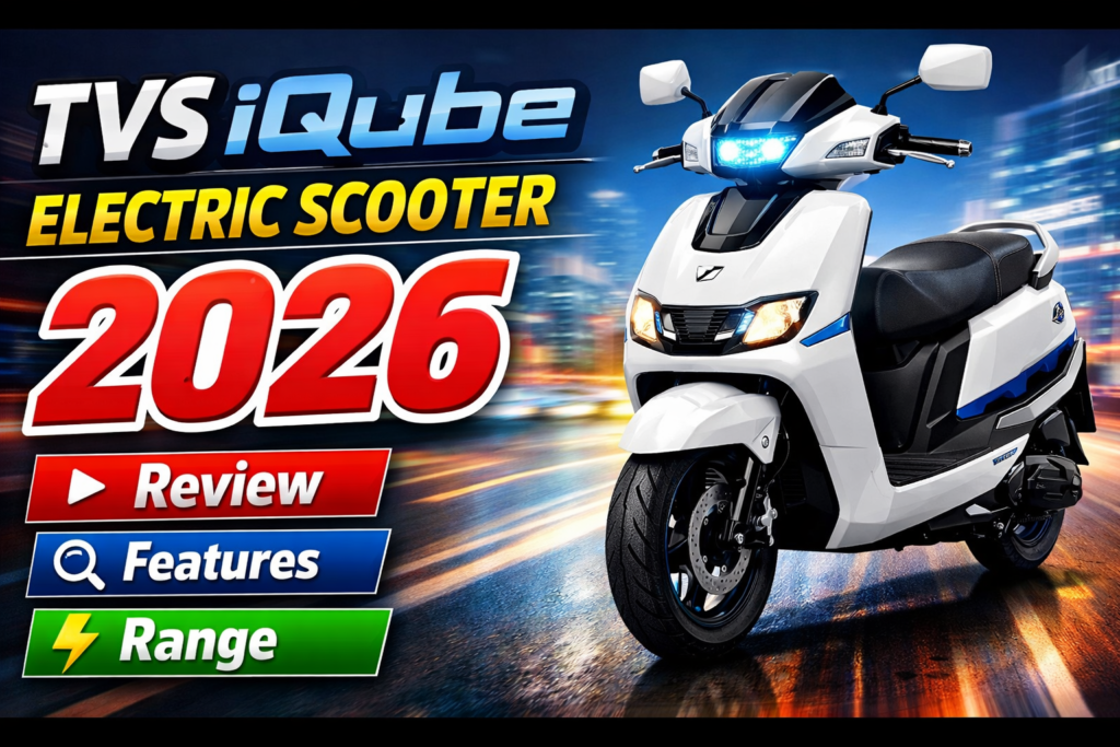 TVS iQube Electric Scooter 2026: The Future of Urban Commuting Has Arrived