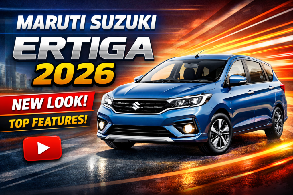 Maruti Suzuki Ertiga Hybrid 2026: The Ultimate 7-Seater Family MPV
