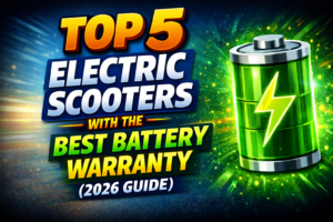 ​Top 5 Electric Scooters with the Best Battery Warranty (2026 Guide)