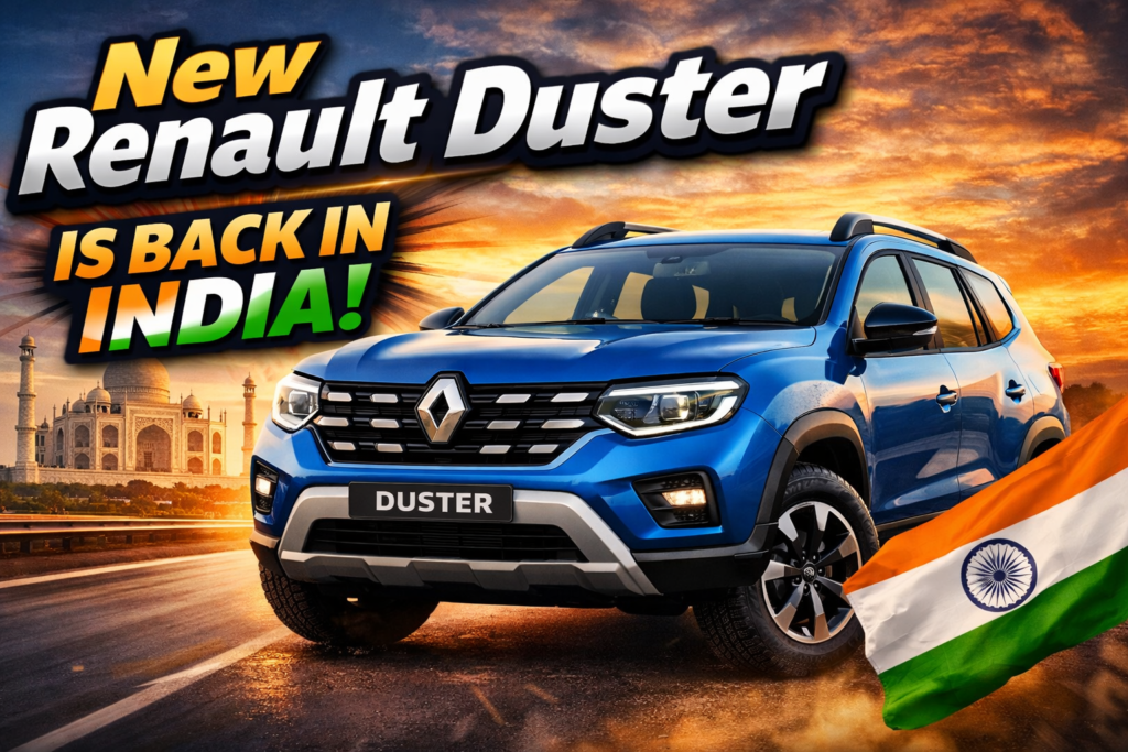 SEO Title:New Renault Duster Is Back in India – Price, Features, Specs & Everything You Need to Know