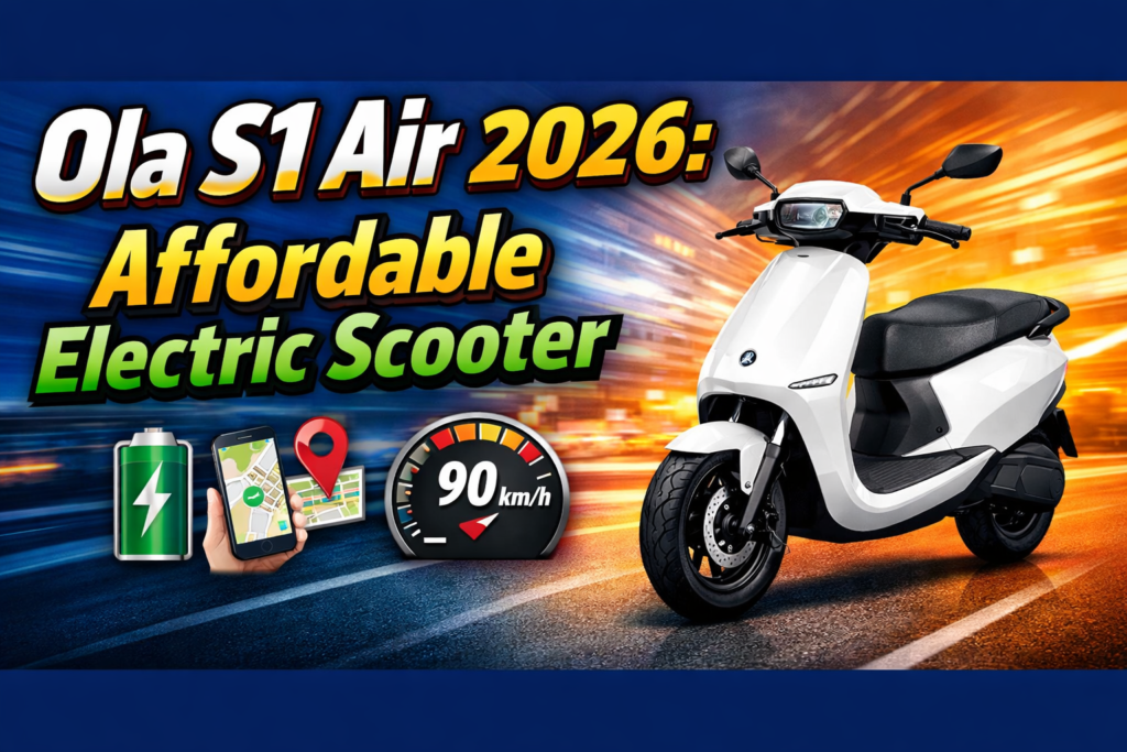 Ola S1 Air 2026: Affordable Electric Scooter with Smart Features and Long Range