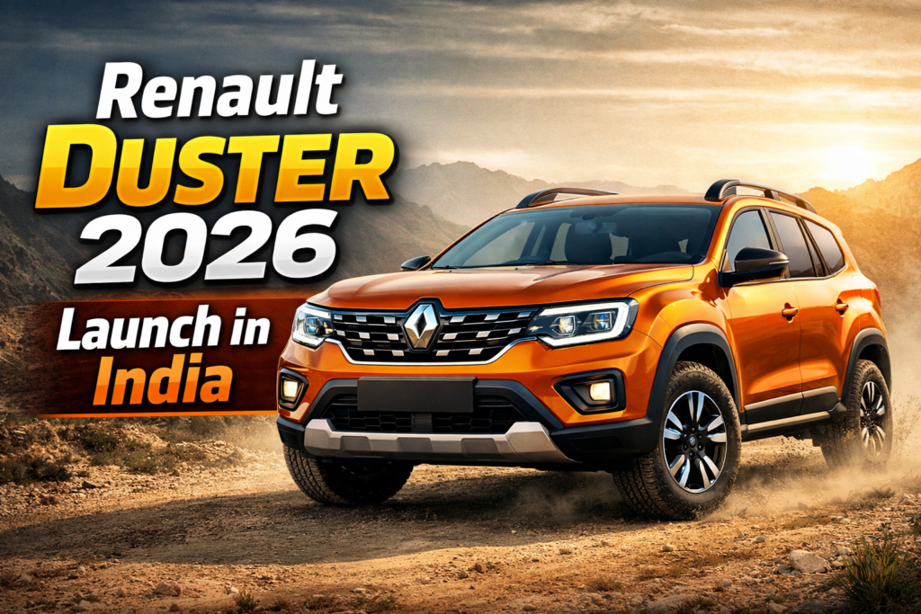 Renault Duster 2026 Launch in India – Expected Price, Features, Engine Specs & Latest Updates