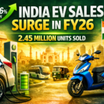 India EV Sales Boom in FY26: 24.6% Growth Signals Rapid Shift Toward Electric Mobility