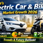 India’s Electric Car and Bike Market Growth: Latest Trends, Statistics & Future Outlook (2026)
