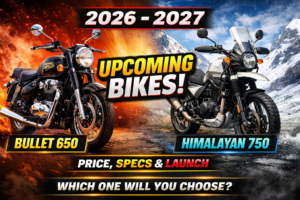 🏍️ Upcoming Bikes in 2026-27: Royal Enfield Bullet 650 & Royal Enfield Himalayan 750 – Features, Price & Launch Details