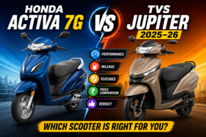 Honda Activa 7G vs TVS Jupiter 2025–26: Which Scooter Is Worth Your Money?