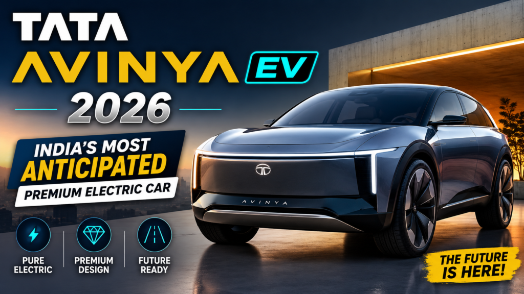 Tata Avinya EV 2026: India’s Most Anticipated Premium Electric Car — Price, Range & Full Details