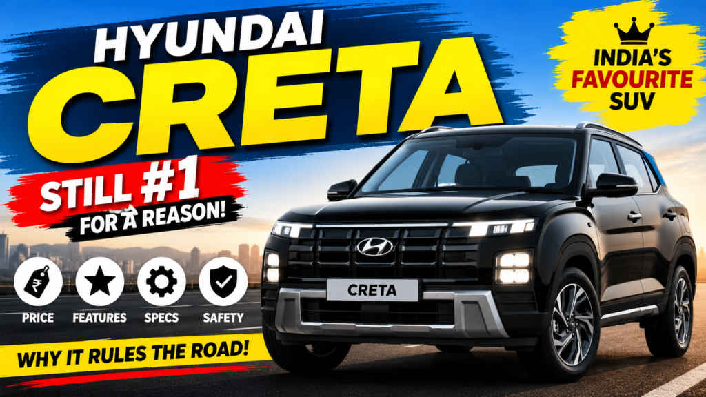 Hyundai Creta 2025: India’s Best-Selling SUV — Price, Features, Specs & Why It Still Rules the Road