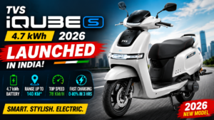 TVS iQube S 4.7 kWh 2026 Launched in India — Everything You Need to Know
