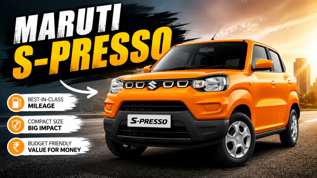 Maruti S-Presso: India’s Cheapest Car That Punches Above Its Price Tag
