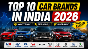 Top 10 Car Brands in India 2026 – Market Share, Best Models & Complete Buyer Guide