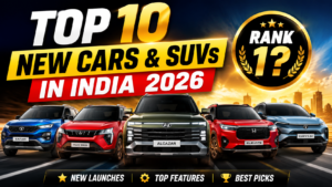 Top 10 New Launch Cars & SUV Rankings in India 2026 – Complete Buyer’s Guide