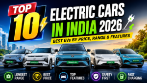 Top 10 Electric Cars in India 2026: Best EVs by Price, Range & Features