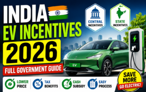 EV Subsidies in India 2026: Complete Guide to Central & State Government Incentives