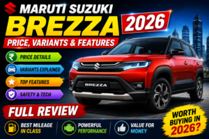 Maruti Suzuki Brezza 2026 Price, Variants & Features: Full Review