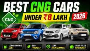 Best CNG Cars Under ₹8 Lakh in India (2026): Price, Mileage & Full Comparison