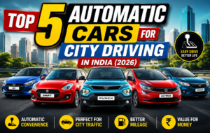 Top 5 Automatic Cars for City Driving in India (2026)